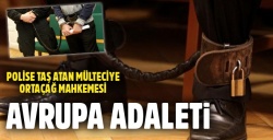 Suriyeli mülteci ayağında pranga ile yargılandı