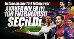 Avrupa'da en iyi 100 futbolcu belirlendi