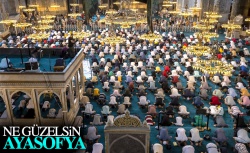 Ayasofya Cami-i Şerifi ziyaretçilerin akınına uğradı