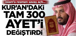 Veliaht Selman İslam’a resmen savaş açtı!.. 