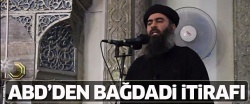 ABD'den Bağdadi itirafı..