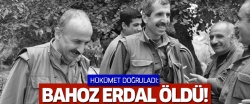 Bahoz Erdal'ın ölümü resmen doğruladı