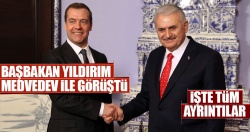 Başbakan Yıldırım-Medvedev görüşmesinde flaş açıklama!..