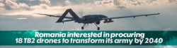 Romania interested in procuring 18 Bayraktar TB2 drones