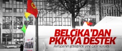 Brüksel polisinden PKK'ya destek