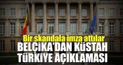Belçika'dan küstah Türkiye açıklaması!:.