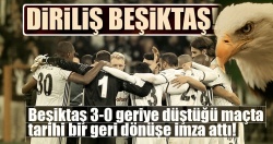 Beşiktaş'tan tarihi geri dönüş! 3-0'dan 3-3!