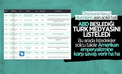 İşte Amerikan beslemesi medya kuruluşları..