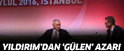 Yıldırım'dan gazeteciye 'Gülen' azarı!..