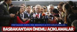 Başbakan'dan gündeme ilişkin açıklamalar..