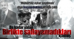 CHP ve HDP'nin "mühürsüz oylar sayılsın" başvurusu ortaya çıktı!