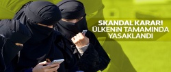 İsviçre'de burka ve peçe yasaklandı
