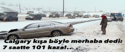 Calgary kışa hazırlıksız yakalandı..