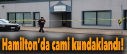 Hamilton'da cami kundaklandı!..