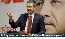 Turkey says purchase of S-400 from Russia 'completed'