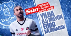 Cenk Tosun yılda 8.5 milyon euro kazanacak!..