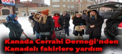 Kanada Cerrahi Derneği’nden Kanadalı fakirlere yardım