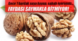 Ceviz suyunun faydaları..