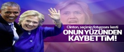 Clinton yenilgisinden dolayı FBI'ı suçladı..