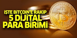 Bitcoin rakipsiz değil... Dünyada 5 dijital para birimi daha dolaşımda..