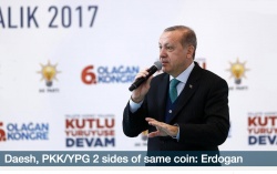 Daesh, PKK/YPG 2 sides of same coin: Erdogan