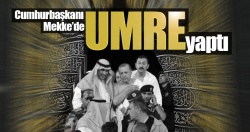 Cumhurbaşkanı Erdoğan umre yaptı..