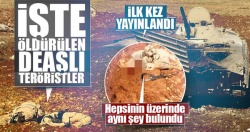 DEAŞ'lı teröristlerin cesetlerinde dikkat çeken detay!..