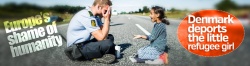 Denmark deports the little refugee girl