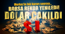 Dolar çakıldı, borsa rekor yeniledi!