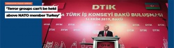 'Terror groups can't be held above NATO member Turkey'
