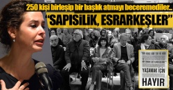 Engin Ardıç'tan ağaçlı-keresteli bildiriye tercüme...