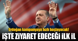 Cumhurbaşkanı Erdoğan sahaya iniyor!..