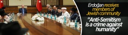 Erdoğan says Turkey sees anti-Semitism as crime against humanity