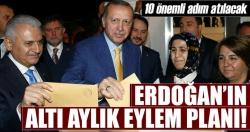 Erdoğan’ın altı aylık eylem planı