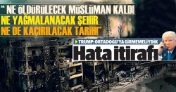 Trump, "Ortadoğu’da hiç olmamalıydık" demiş!