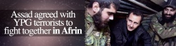 Assad regime agreed with YPG terrorists