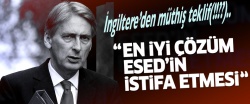 Hammond: Esed istifa etmeli