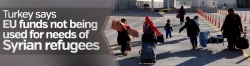 EU funds not being used for needs of Syrian refugees