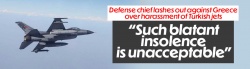 Turkey's defense chief slams Greece after harassment of Turkish jets