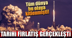 Mars'a insansız yolculuk başladı..