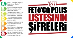 FETÖ'cü polis listelerinin şifreleri...