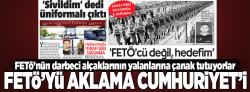 FETÖ'yü aklama Cumhuriyet'i..