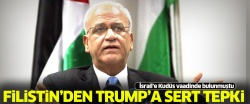 Filistin’den Trump’a sert tepki!