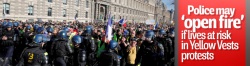 France allows security forces to open fire at Yellow Vests