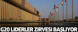 G20 Liderler Zirvesi yarın başlıyor