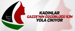 Kadınlar Gazze için yola çıkıyor..