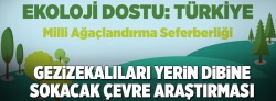 Gezizekalıları renkten renge sokacak çevre araştırması!..