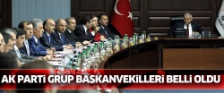 AK Parti Grup Başkanvekilleri belli oldu