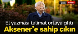 Fethullah Gülen'den Meral Akşener talimatı