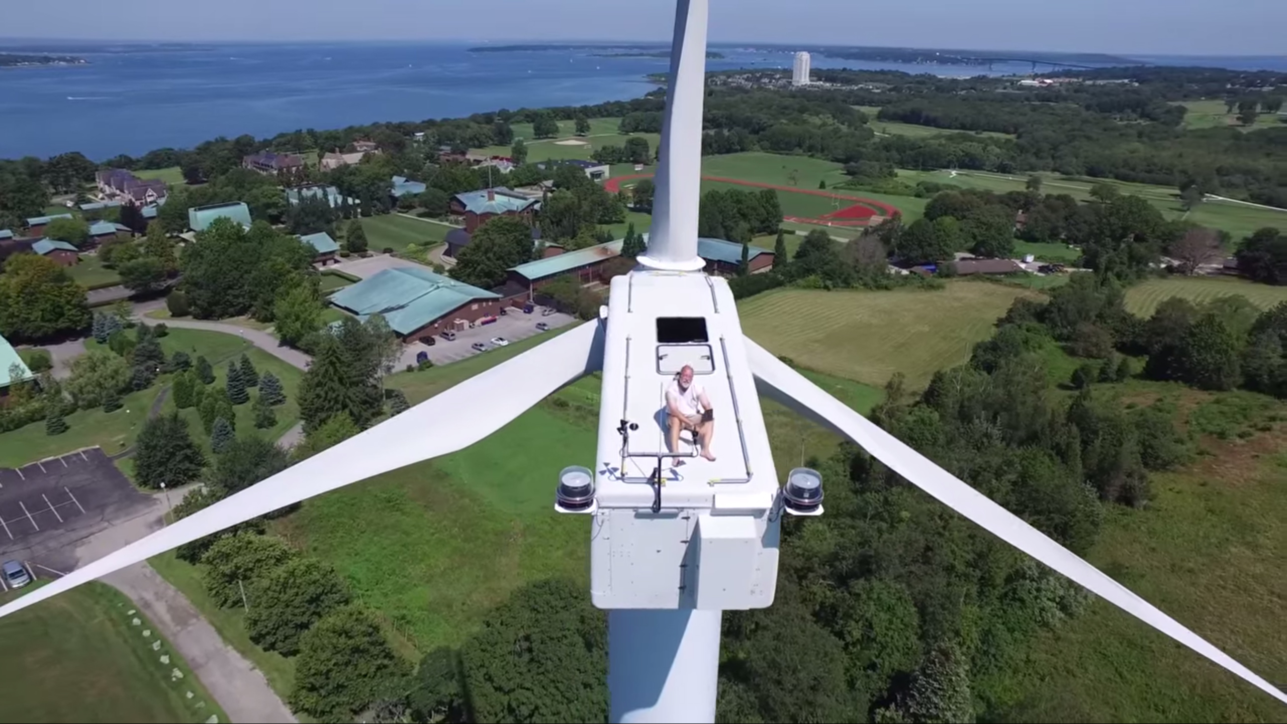 53 metre yükseklikte güneş keyfi!.